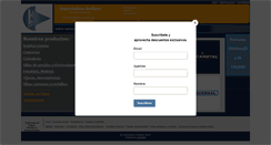 Desktop Screenshot of importadora-arellano.com